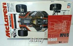 WithDetail Book TAMIYA 1/12 McLaren Honda MP4/6 Model Kit Ayrton Senna 12028