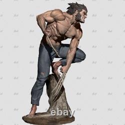 Wolverine 1/6 30cm Unpainted Resin Model Kits Unassembled 3D Printed