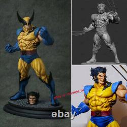 Wolverine 1/6 Scale 33CM Unpainted Model Kit Unassembled Statue GK 3D Printing
