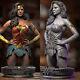 Wonder Woman Bust 3D Print Figure Model Kits Unpainted Unassembled Garage Kit GK