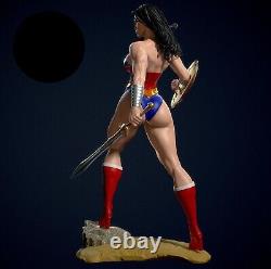 Wonder Woman Classic Resin 3D Printed Model Kit Unpainted Unassembled GK 2 Versi