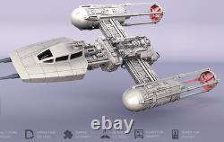 Y-Wing Starfighter Model Kit Star-Wars Unpainted/Unassembled