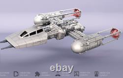 Y-Wing Starfighter Model Kit Star-Wars Unpainted/Unassembled