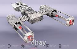 Y-Wing Starfighter Model Kit Star-Wars Unpainted/Unassembled