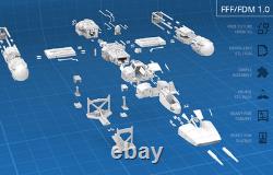 Y-Wing Starfighter Model Kit Star-Wars Unpainted/Unassembled