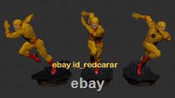 YellowithRed Flash 3D Print Figure Model Kit Unpained Unassembled Garage Kits GK