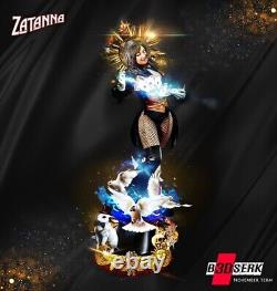 Zatanna Unassembled Unpainted 3D Printing Resin Model Kits Garage Kits