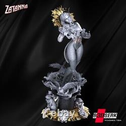 Zatanna Unassembled Unpainted 3D Printing Resin Model Kits Garage Kits