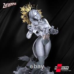 Zatanna Unassembled Unpainted 3D Printing Resin Model Kits Garage Kits