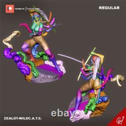 Zealot 3D Printing Unassembled Unpainted Model Kits Resin Garage Kits